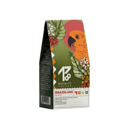 Brazil Cerrado Coffee Beans — square product photo with transparent padding