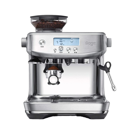 Breville Sage Barista Pro - BeanBurds Breville Brushed Stainless Steel Coffee Machine