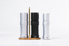 Weber Workshops Moulin mills in onyx and silver with caddy