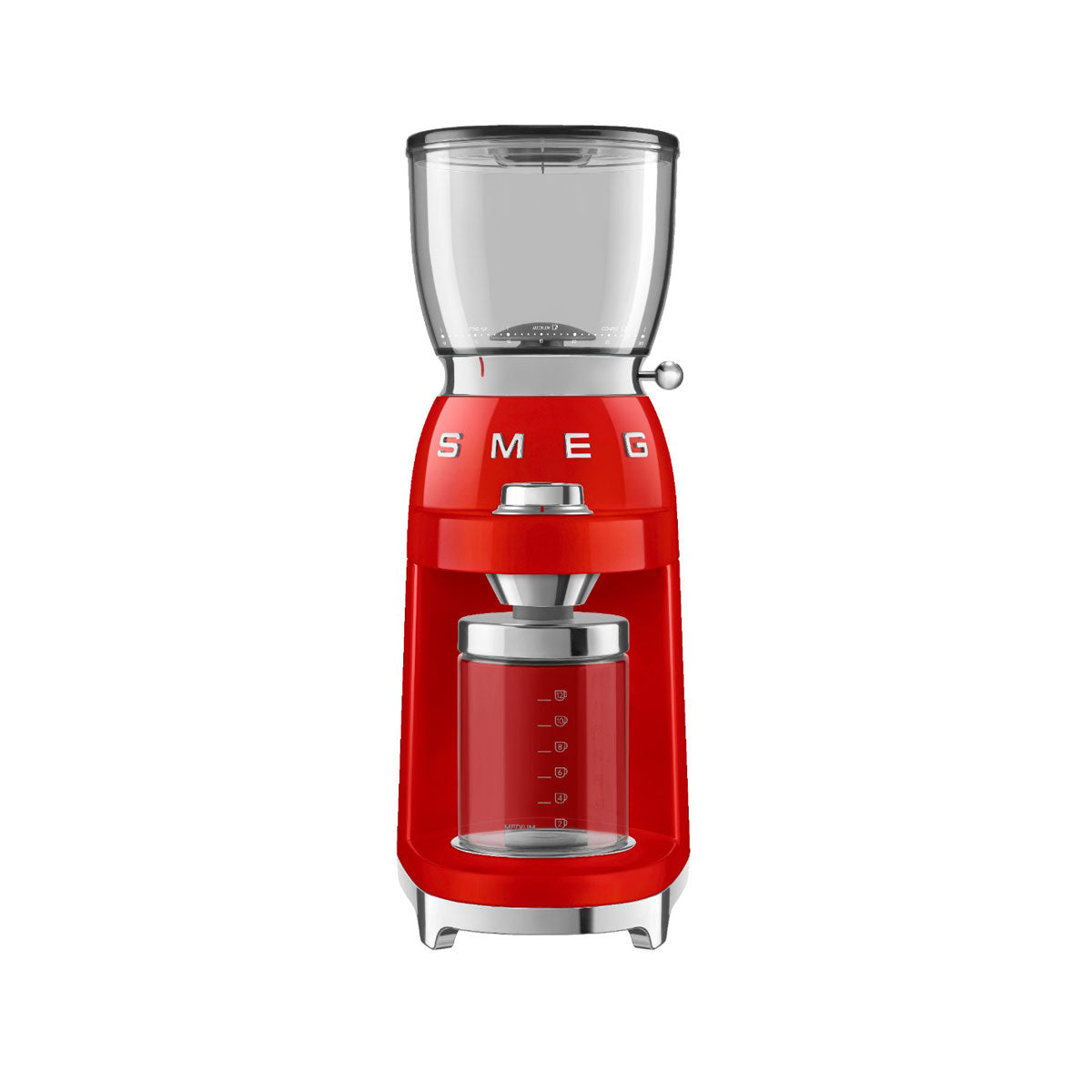 Smeg Coffee Grinder - BeanBurds Better Life Red Coffee Grinders