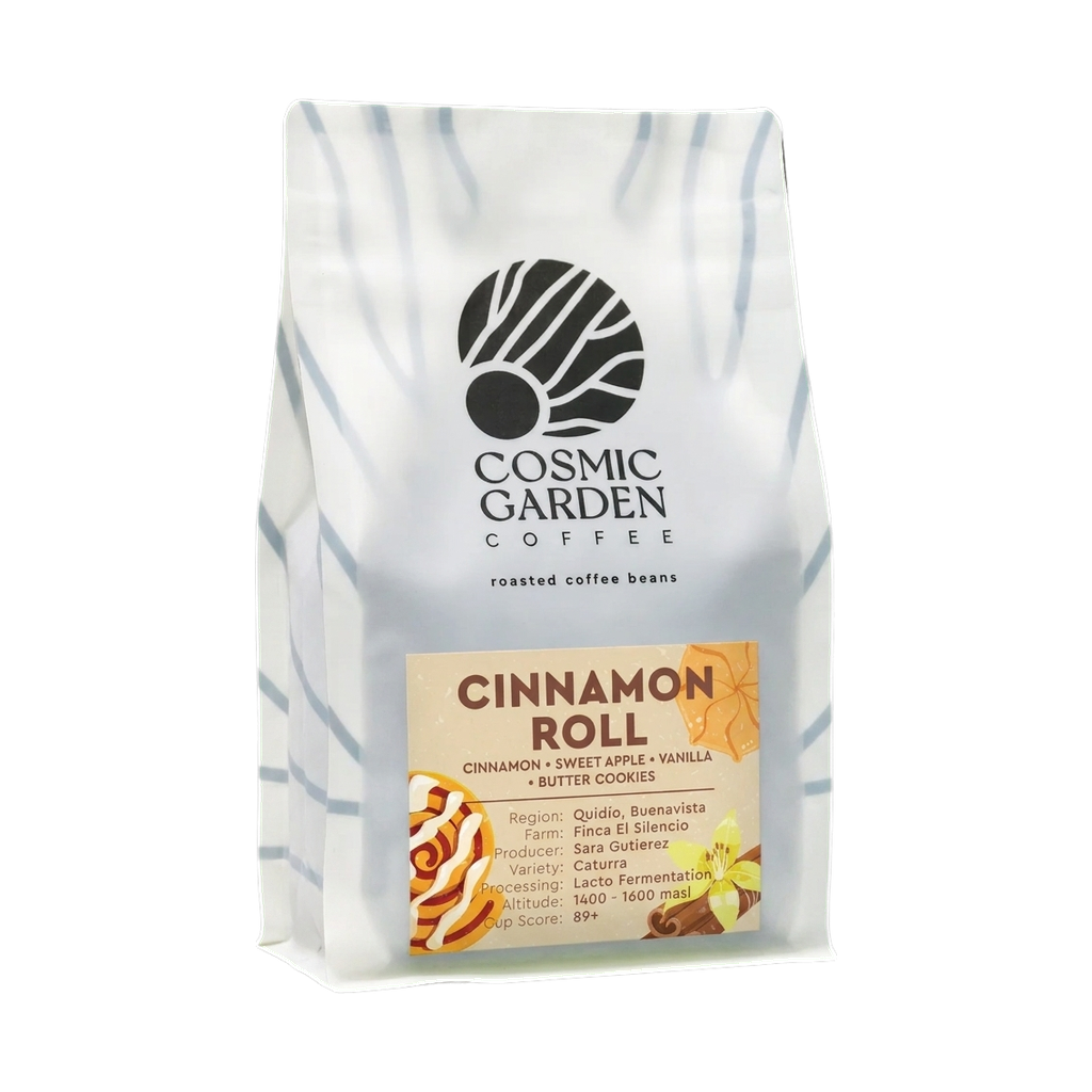 Cinnamon Roll — upright transparent coffee hero