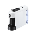 Cino Pinta Capsule Coffee Machine – Compact & Sleek Design (White) — product view on transparent background