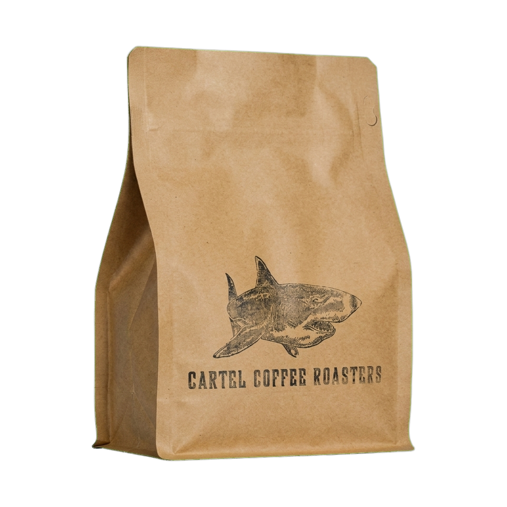 Colombia Banana — upright transparent coffee hero