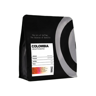 Colombia Cauca Decaf — square product photo with transparent padding