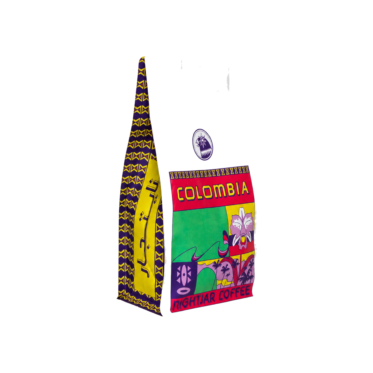Colombia El Carmen Sugarcane Decaf — square product photo with transparent padding
