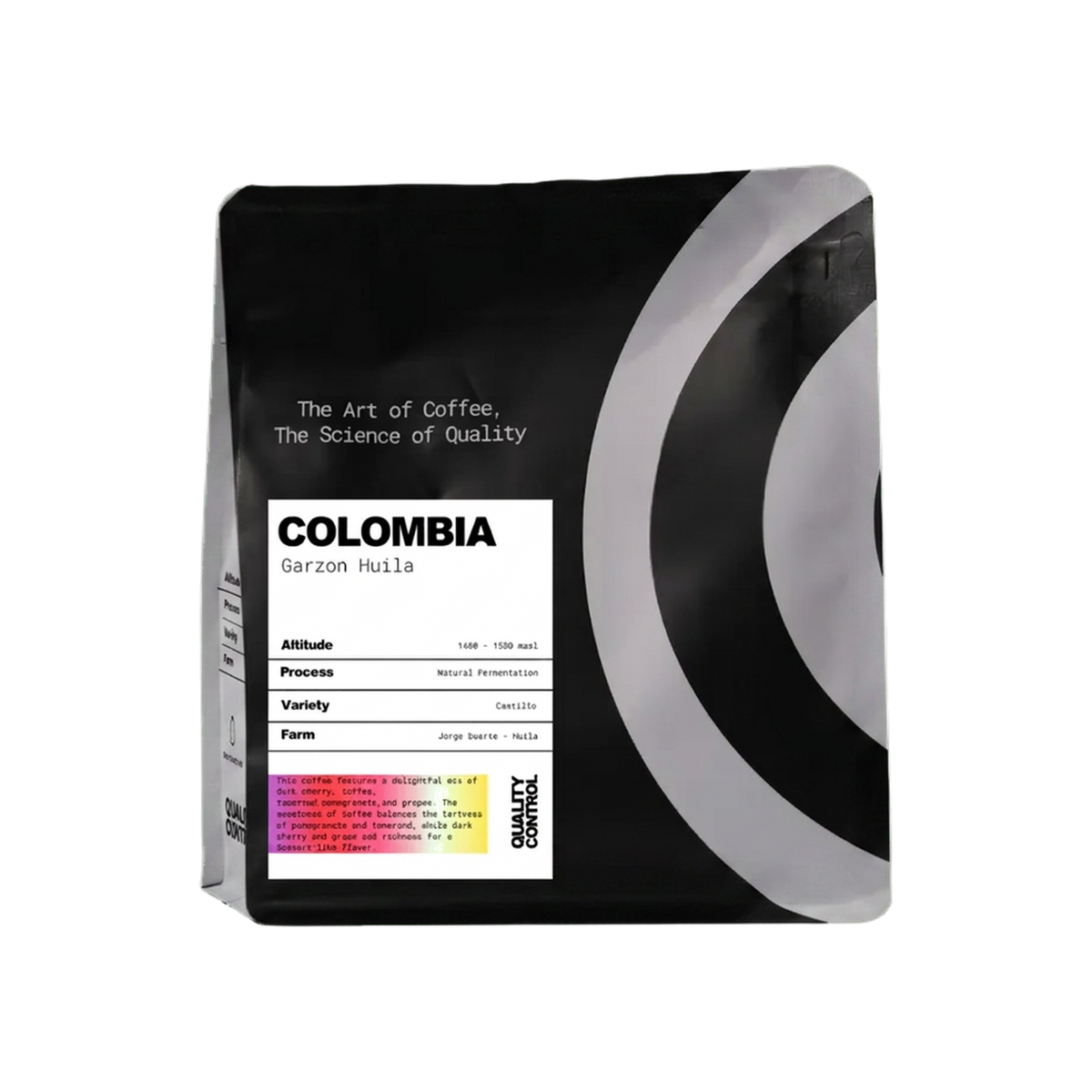 Colombia Garzon Hulia — square product photo with transparent padding