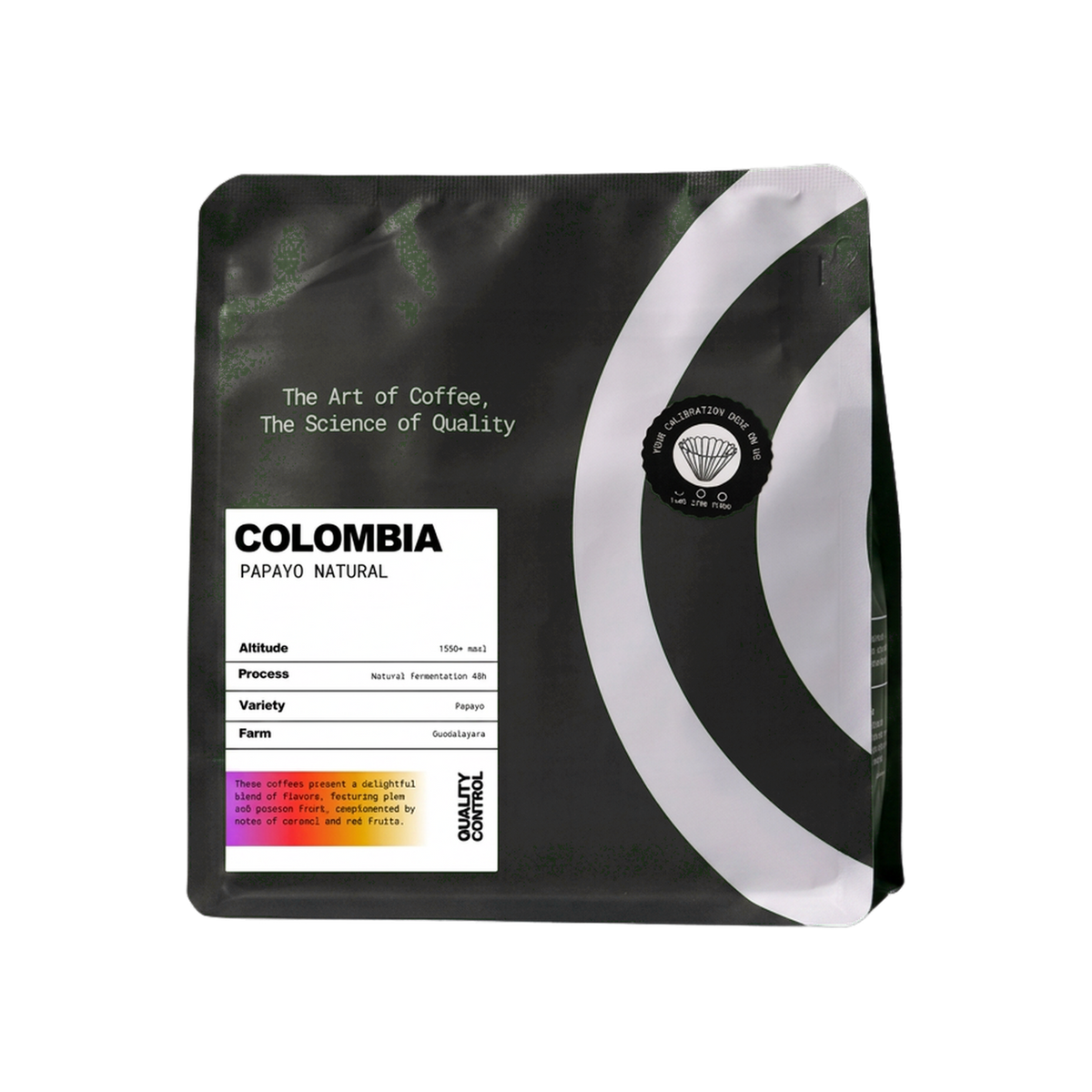 Colombia Guadalajara Papayo — square product photo with transparent padding