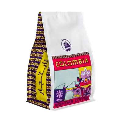 Colombia - La Batea — upright transparent coffee hero