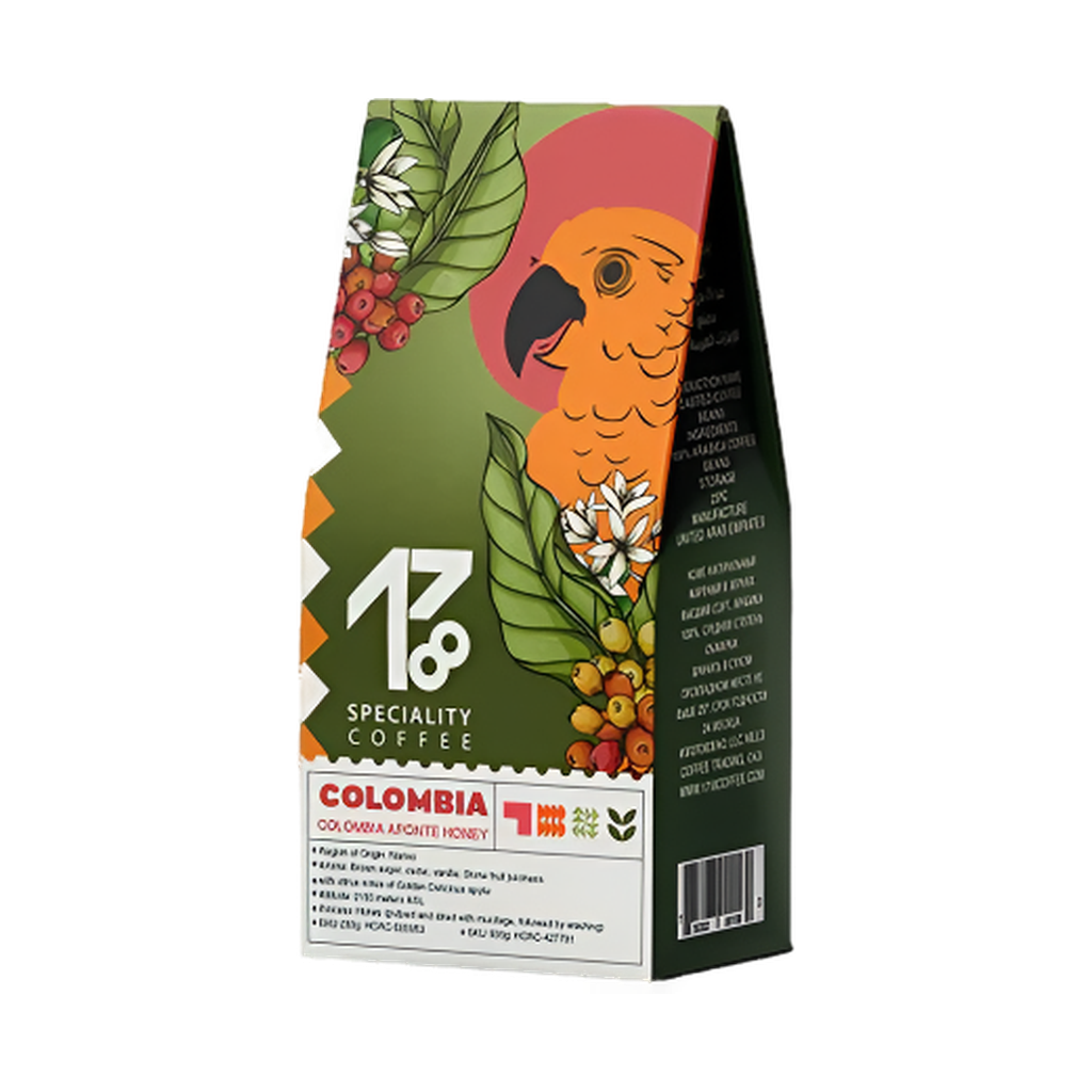 Colombia Pink Bourbon Coffee transparent hero image