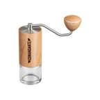 Comandante - C40 MK4 Nitro Blade Coffee Grinder - Natural Wood — product view on transparent background