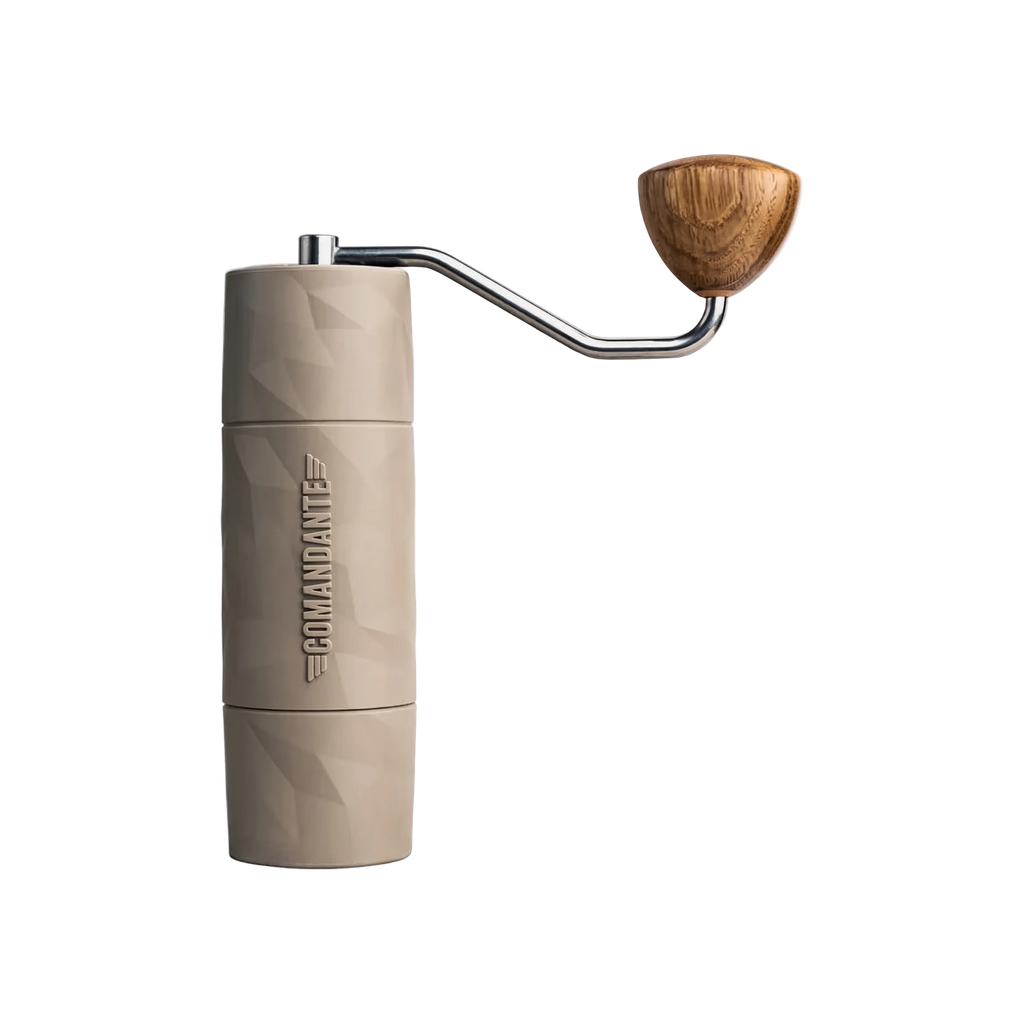 Comandante X25 Trailmaster – Dune Coffee Grinder — square product photo with transparent padding