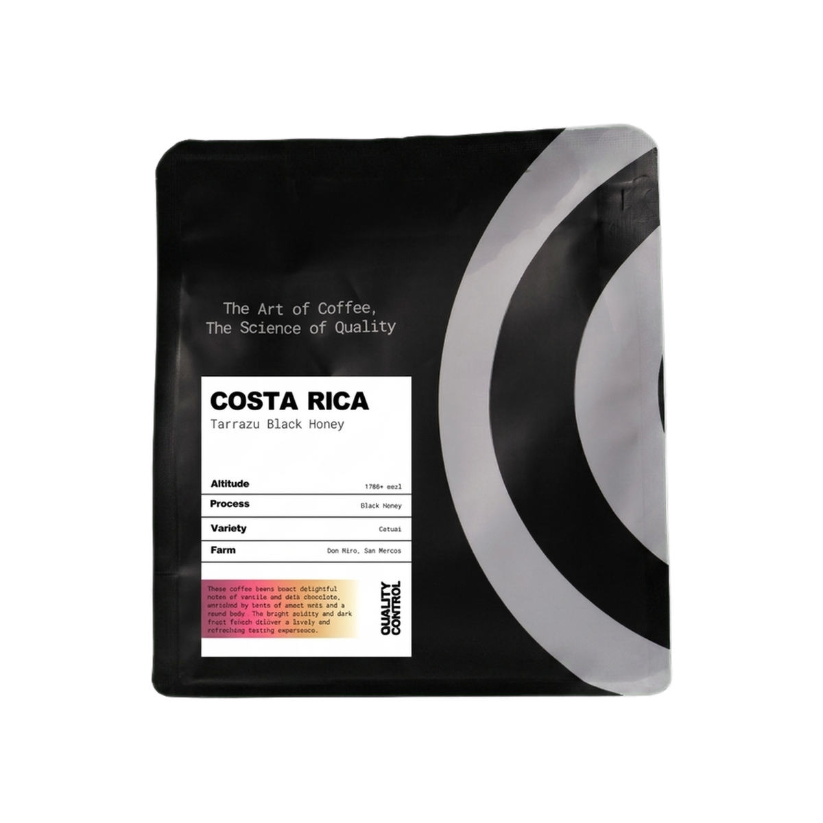 Costa Rica Tarrazu — square product photo with transparent padding