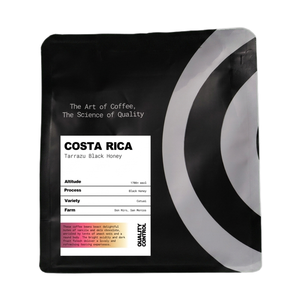 Costa Rica Tarrazu — upright transparent coffee hero
