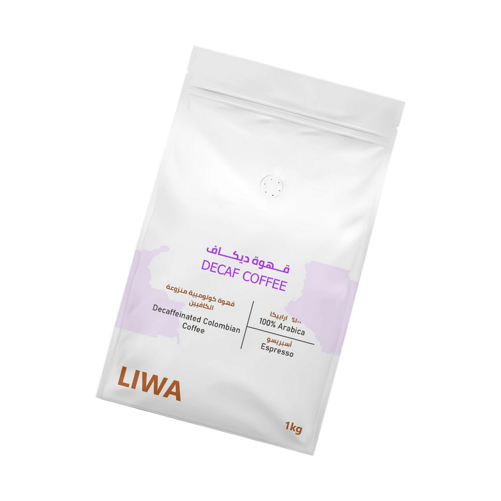 Decaf Coffee rotated transparent hero image