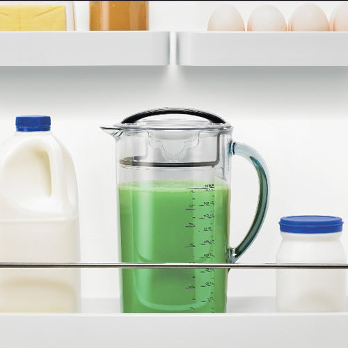 Sage the Nutri Juicer Cold, jug and pulp container detail, official product view