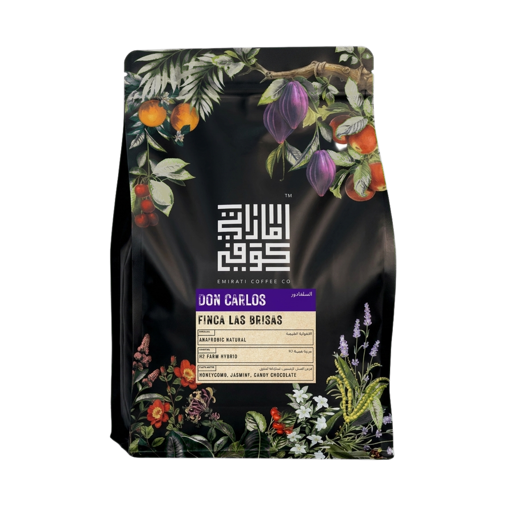 Don Carlos - Finca Las Brisas — upright transparent coffee hero