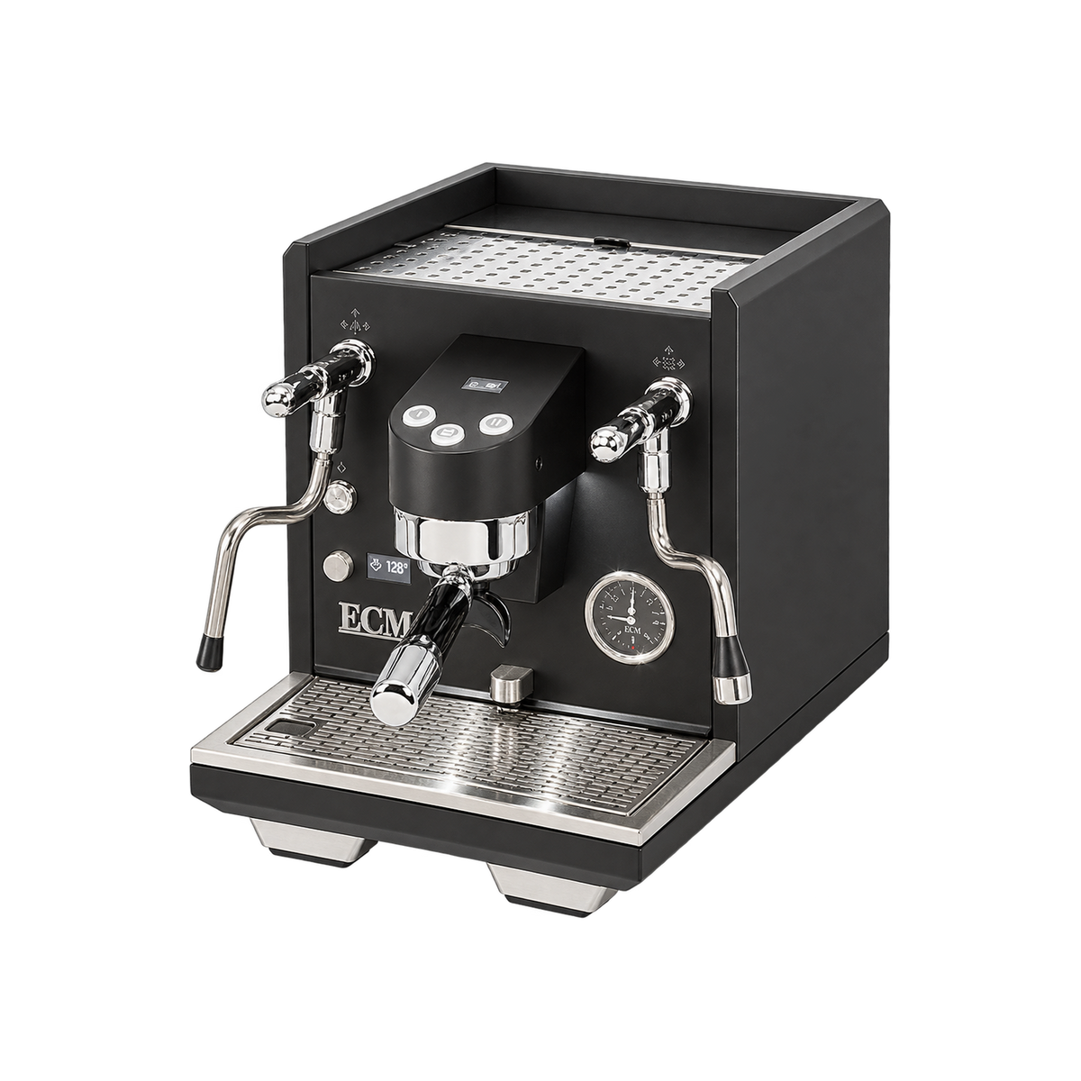 ECM Estetika Espresso Machine — product view on transparent background