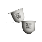 Emirati Coffee handmade Arabic coffee cups, set of six