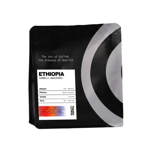 Ethiopia Hambela Anaerobic — square product photo with transparent padding