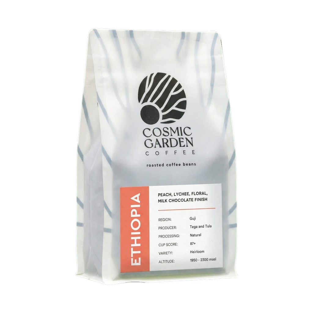 Ethiopia Hambella — upright transparent coffee hero