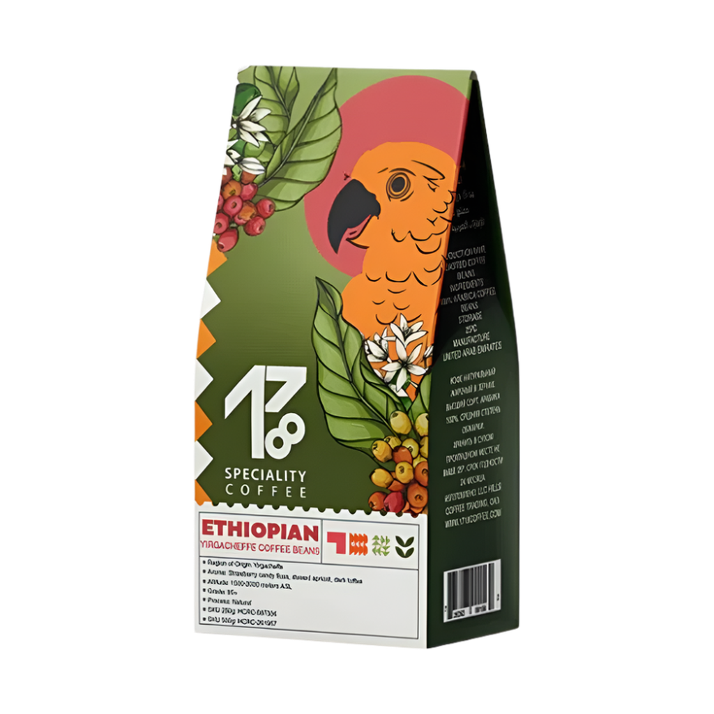 Ethiopian Worka Coffee Beans transparent hero image