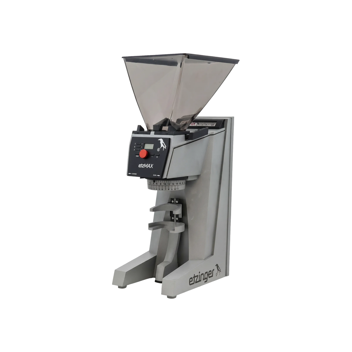 Etzinger etzMAX-plus Grinder — square product photo with transparent padding