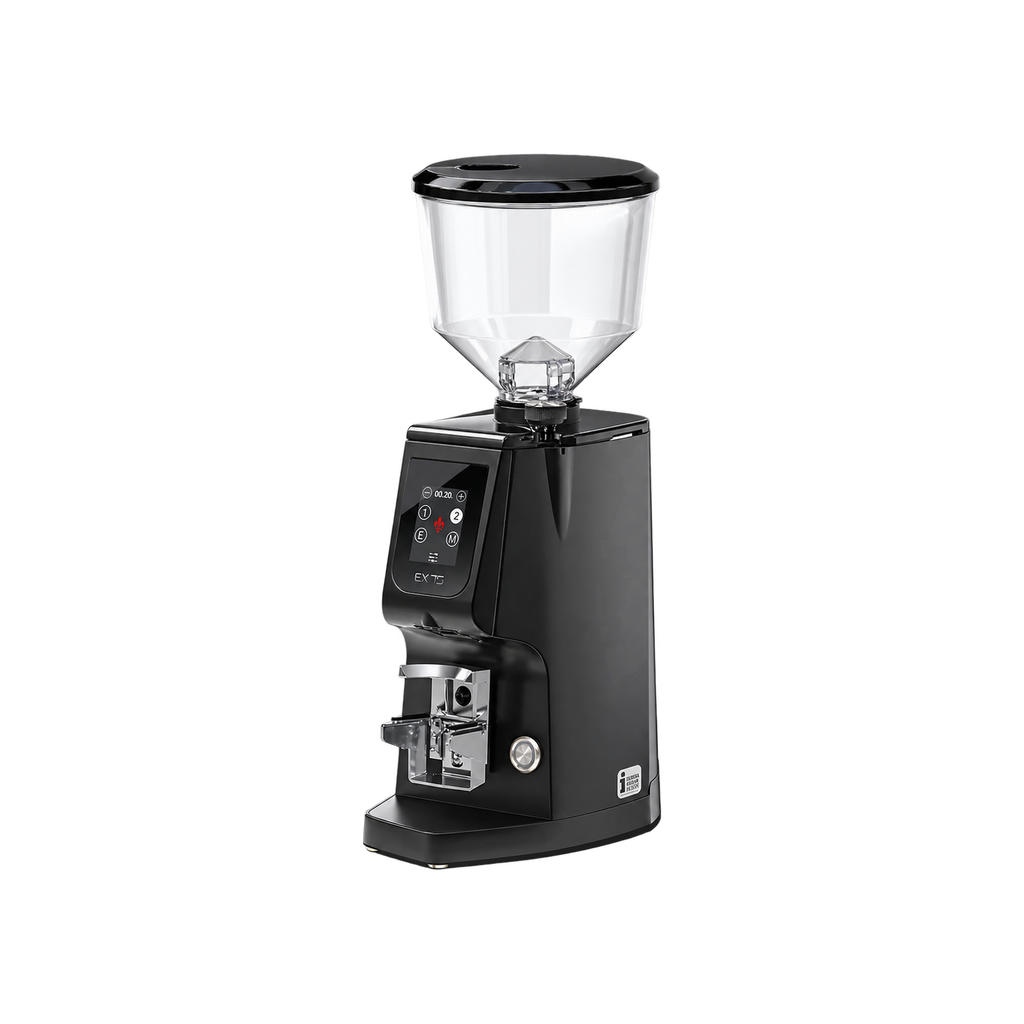 Eureka Atom Excellence 75 Coffee Grinder with Black Diamond Burrs — product view on transparent background