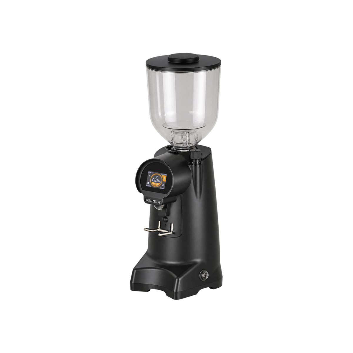 Eureka Firenze 75 Commercial Coffee Grinder — product view on transparent background