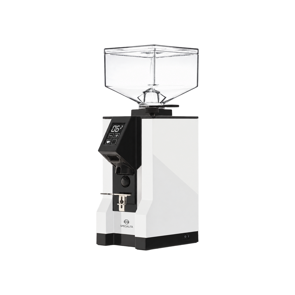 Eureka Mignon Specialita 55 — White matched product view, transparent background
