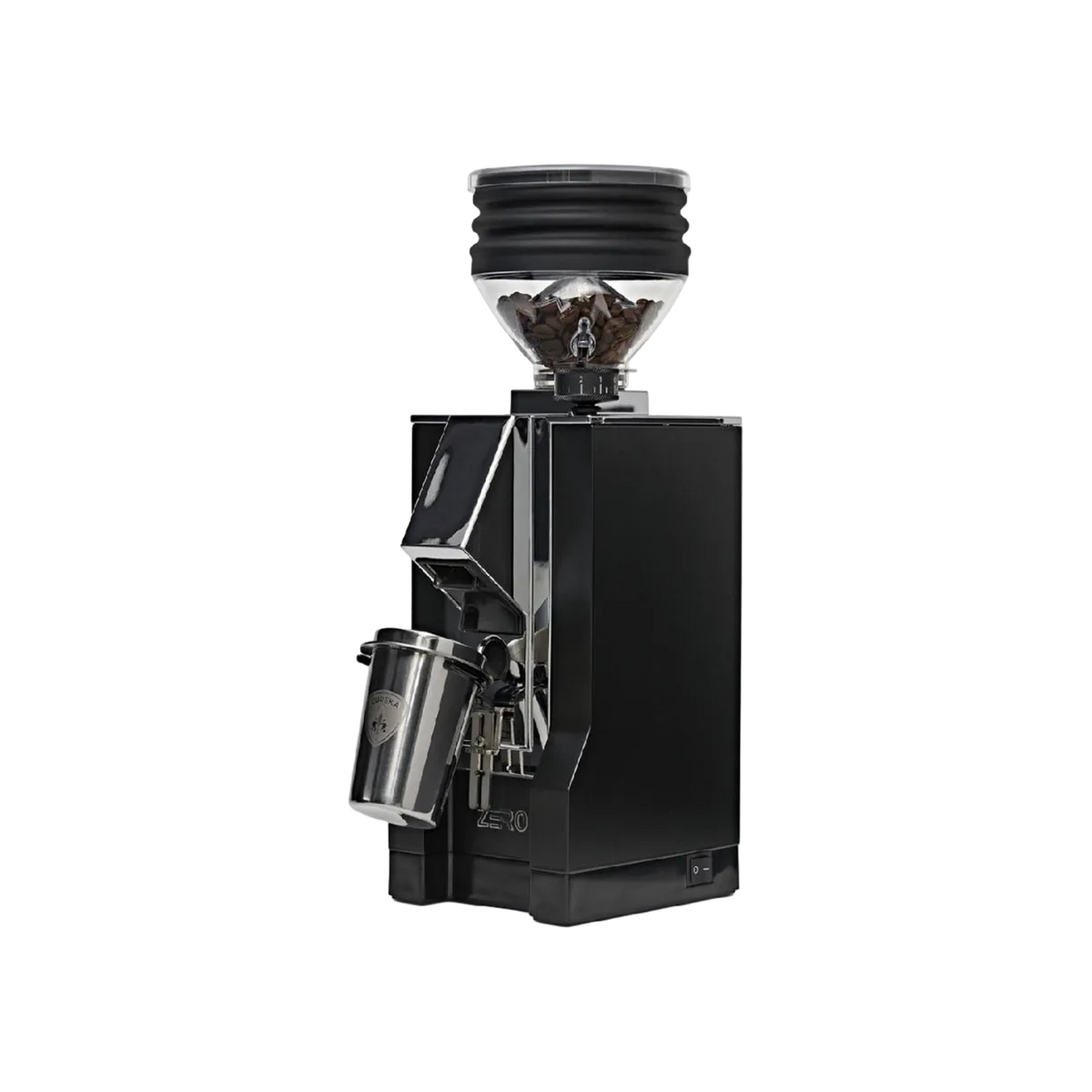 Eureka Mignon Zero 55S Espresso Grinder — product view on transparent background