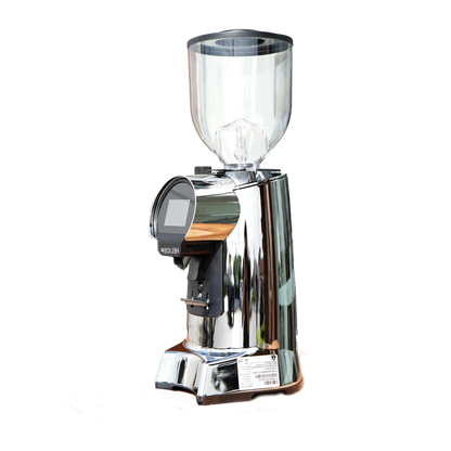 Eureka Helios 80mm Flat Burr On Demand Coffee Grinder - BeanBurds CMI Equipment Chrome Coffee Grinders