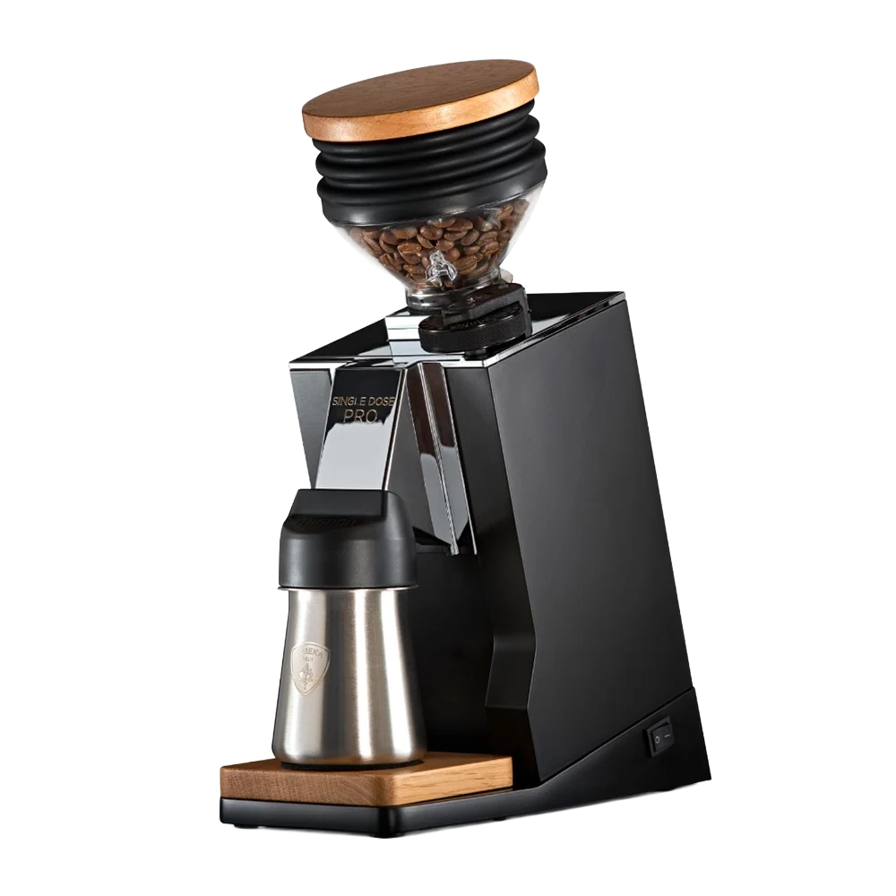 Eureka ORO Mignon Single Dose Espresso Grinder - BeanBurds CMI Equipment Black Coffee Grinders