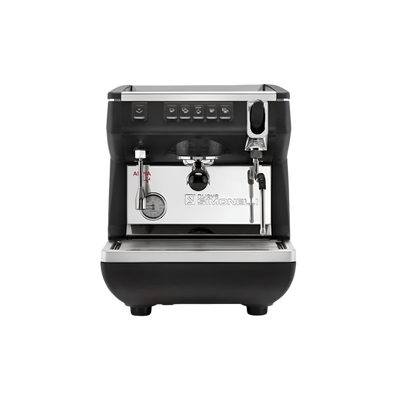 Nuova Simonelli Appia Life Single Group Volumetric - BeanBurds Al Menhaz Black / 8 liter boiler Espresso Machine