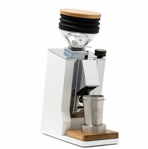 Eureka ORO Mignon Single Dose 65mm Flat Steel (Diamond) Coffee Grinder - BeanBurds Brewing Gadgets White
