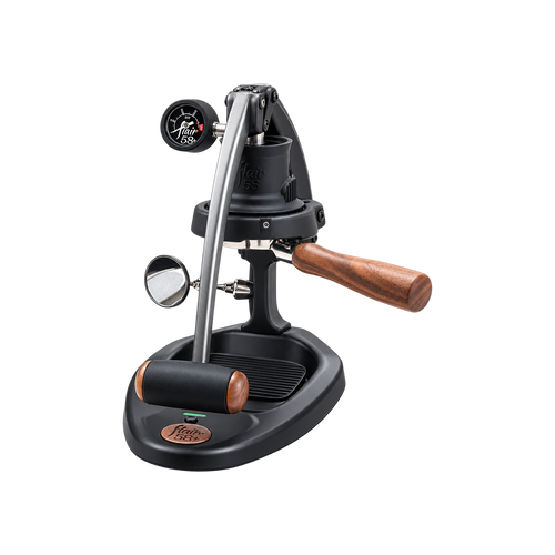 Flair 58 Plus 2 Espresso Maker in Travel Hard Case — product view on transparent background