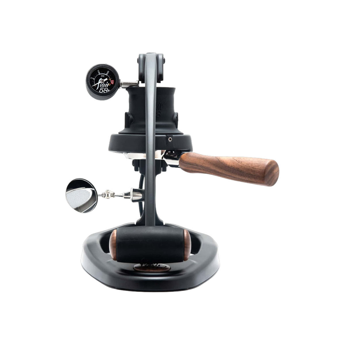 Flair 58 Plus 2 Espresso Maker in Travel Hard Case — square product photo with transparent padding
