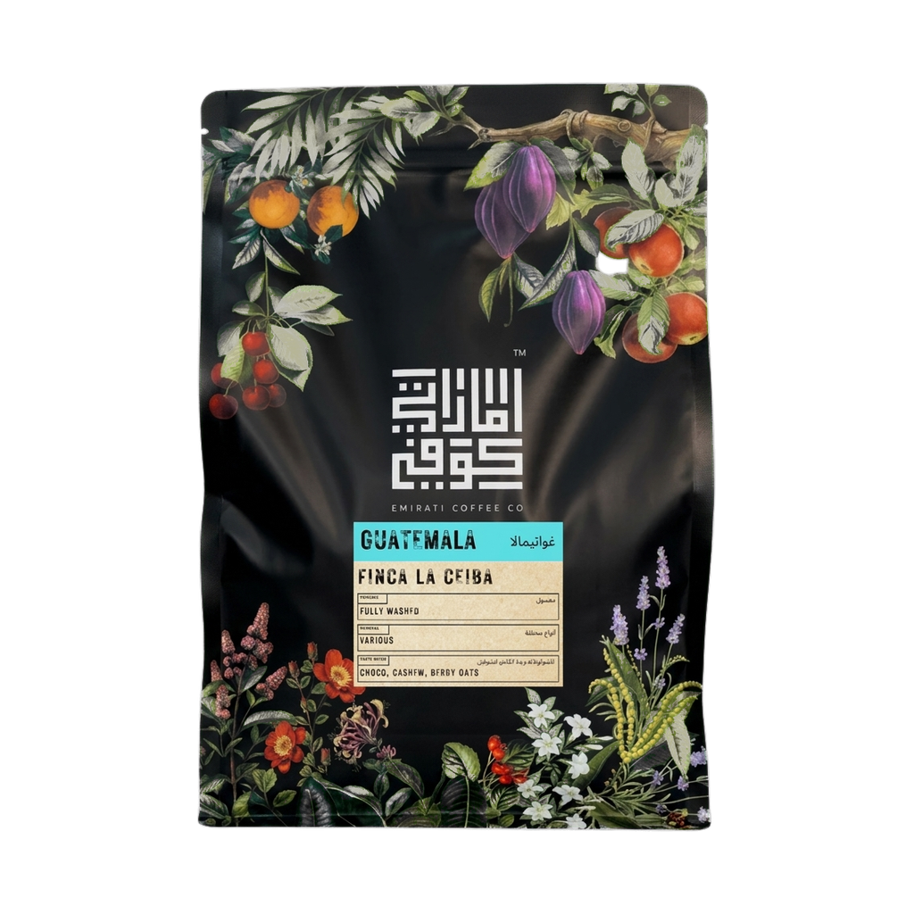 Guatemala - Finca La Ceiba — upright transparent coffee hero