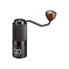 Barista Space Premium Coffee Hand Grinder 2.0 — Black — matching product angle on transparent background
