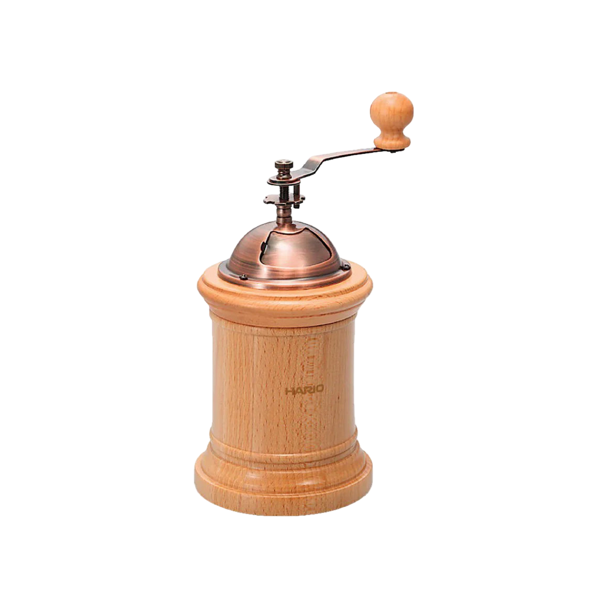 Hario Coffee Mill Manual Grinder – Column — square product photo with transparent padding