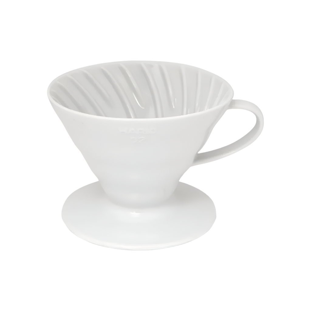 Hario V60-02 Dripper — square product photo with transparent padding