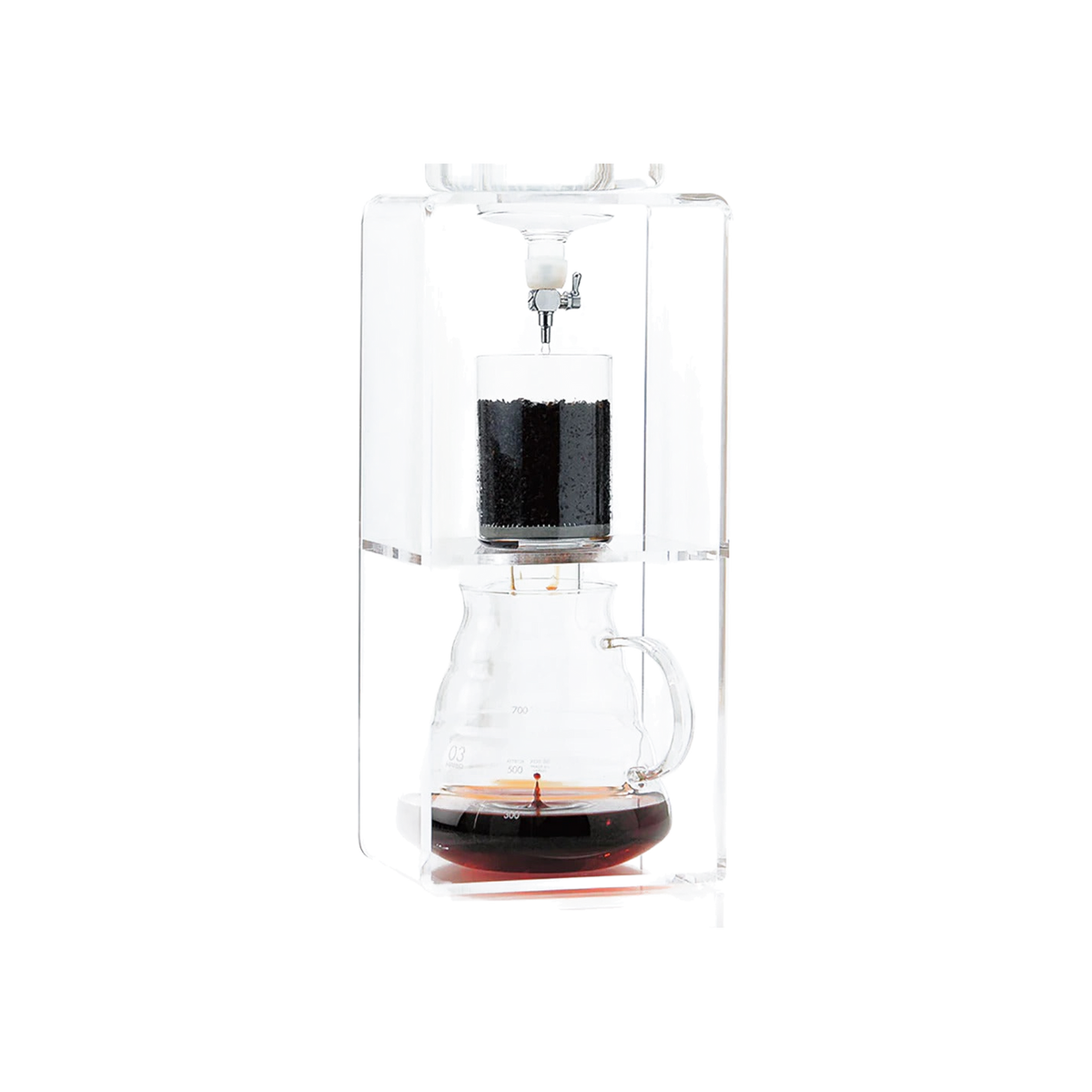 Hario Water Dripper Clear Cold Brew Coffee Maker - BeanBurds Brewing Gadgets Default Title Coffee Dripper