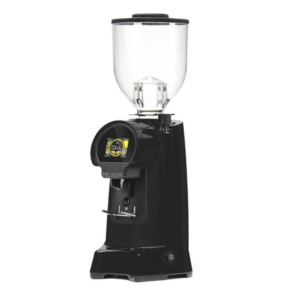 Eureka Helios 80mm Flat Burr On Demand Coffee Grinder - BeanBurds CMI Equipment Black Coffee Grinders