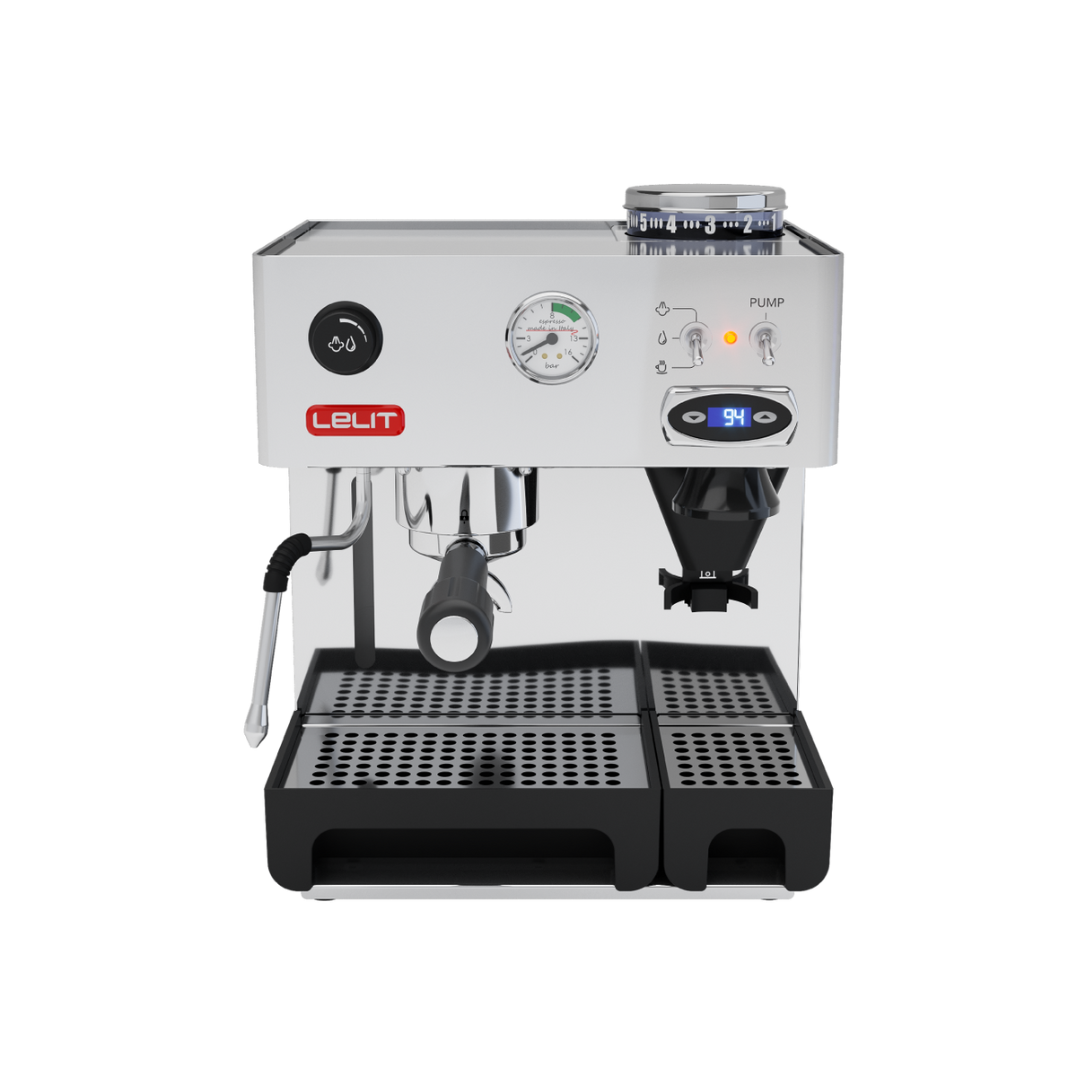 Lelit Anita PL042TEMD with built-in grinder, official product photograph