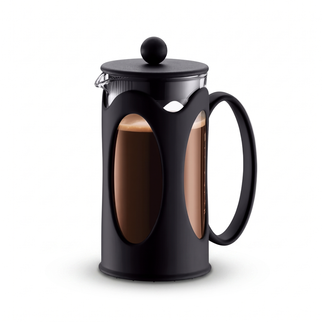 Bodum 3 Cup Kenya - Manual French Press Coffee Maker - BeanBurds Brewing Gadgets 3 Cup Coffee Maker