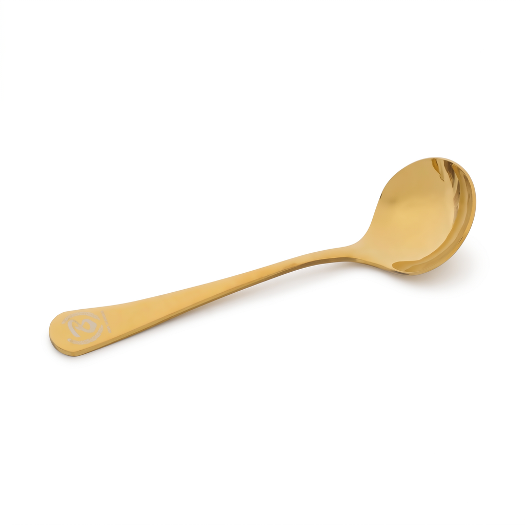Barista Space Cupping Spoon - BeanBurds Saraya Coffee Golden Coffee Cupping Spoon