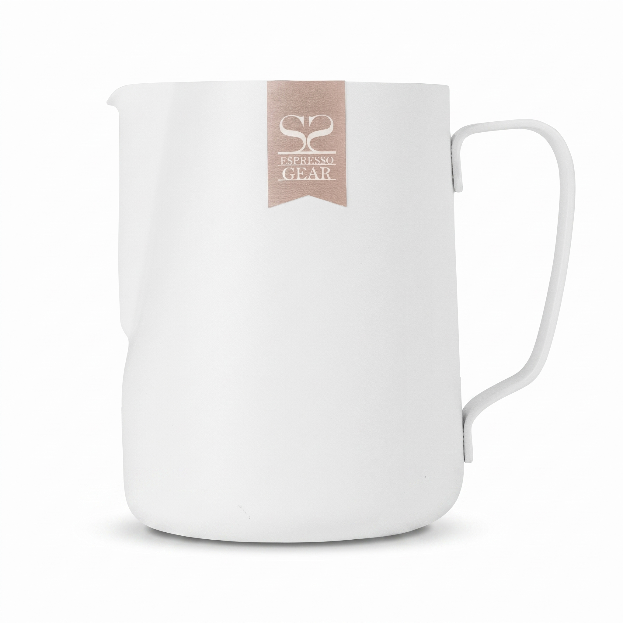 Espresso Gear - Pitcher White - BeanBurds CoffeeDesk 0.6l Milk Jug