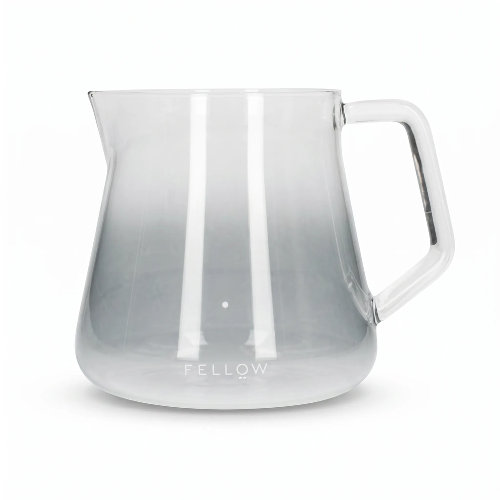 Fellow Mighty Small Glass Carafe - BeanBurds CoffeeDesk Smoked Glass Server