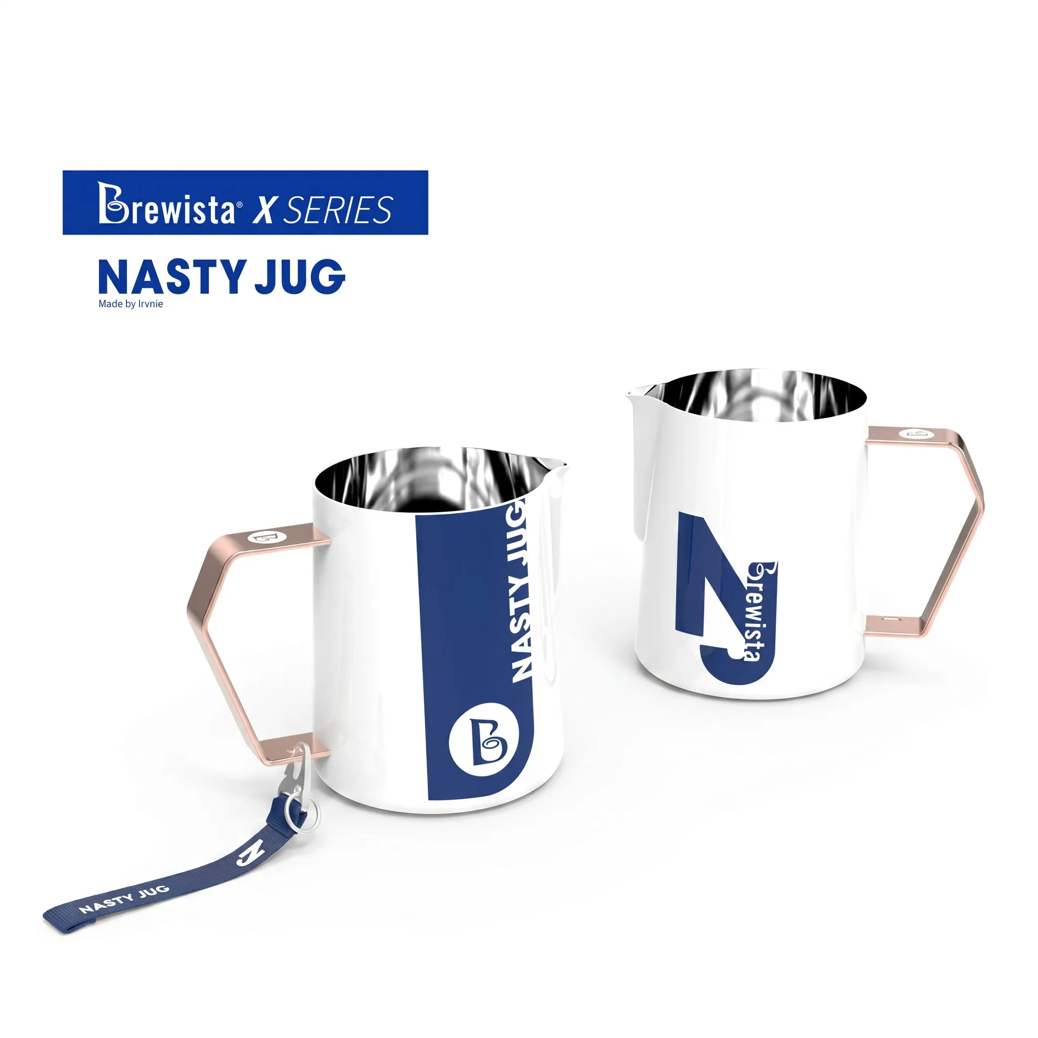 BREWISTA X SERIES NJ Milk Pitcher 400 ML - BeanBurds Al Menhaz Default Title Accessories
