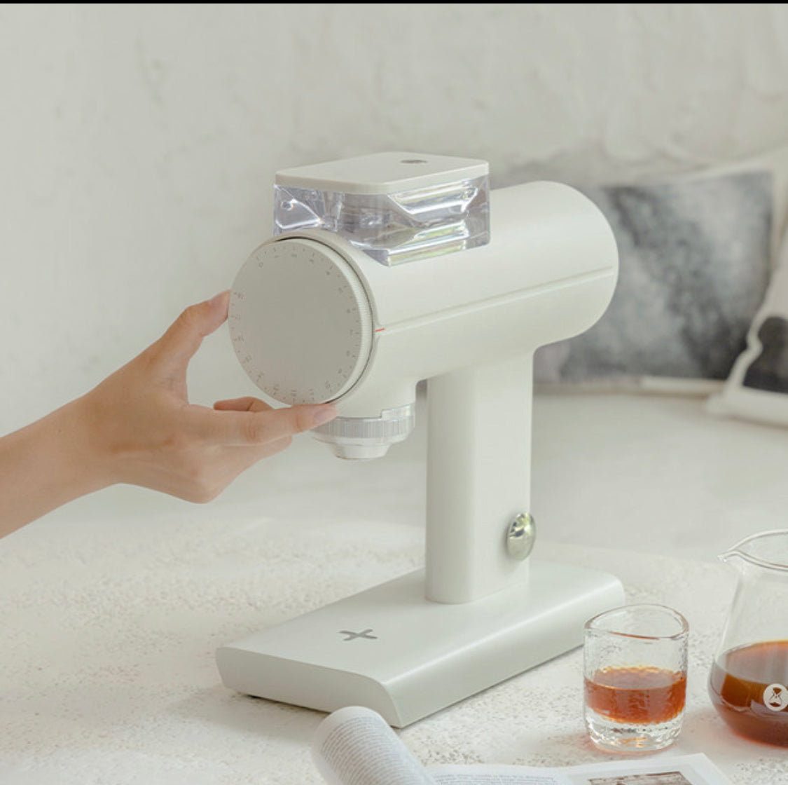 Timemore Sculptor 078 WHTE Electric Coffee Grinder