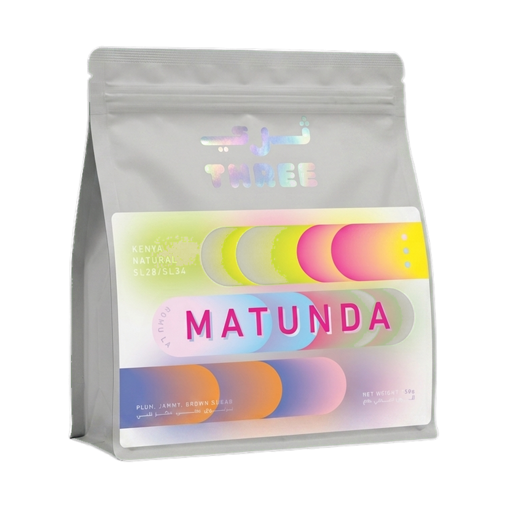 Kenya Matunda — upright transparent coffee hero